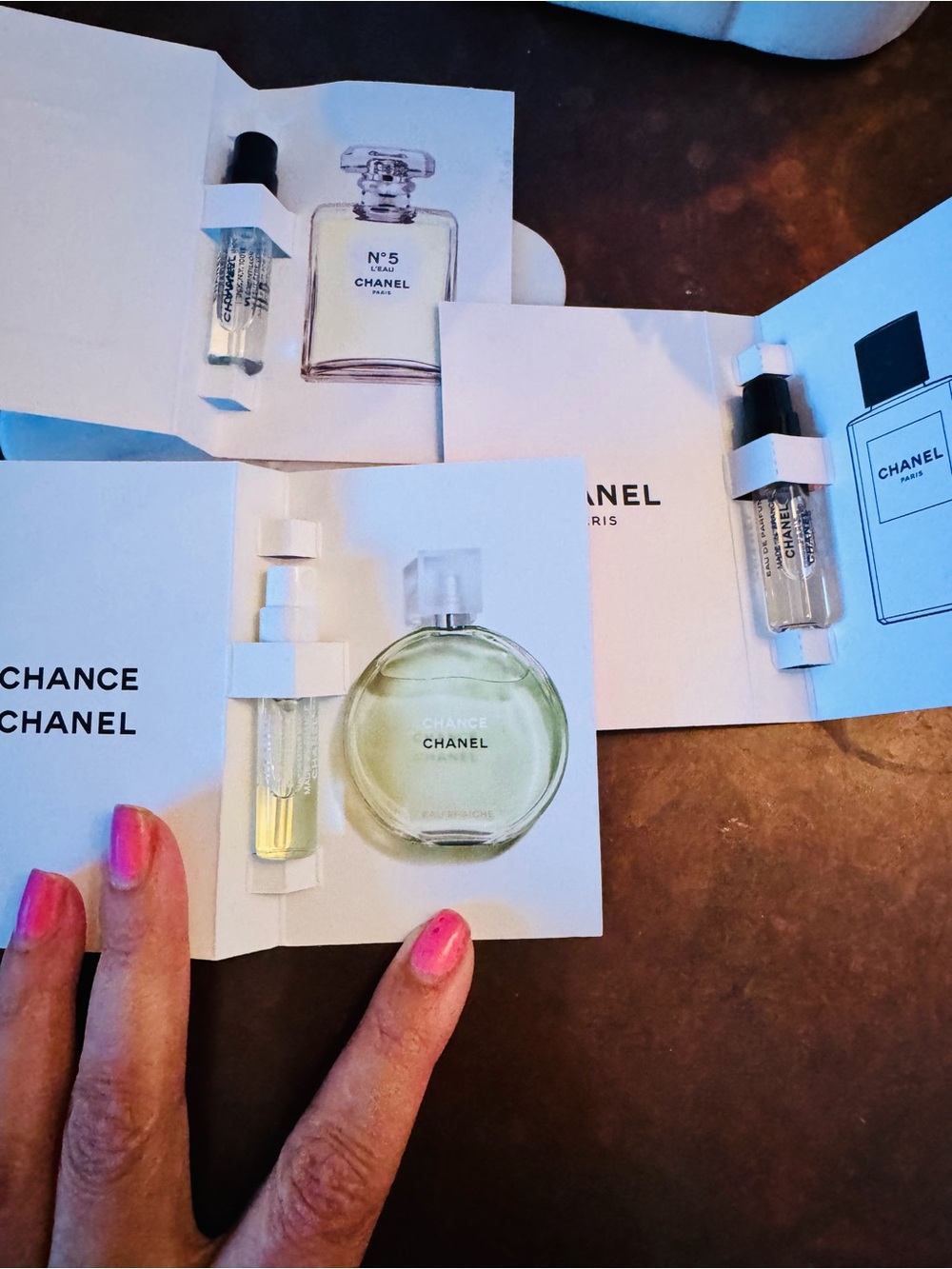 CHANEL Beige EDP Chance  EDT No.5 EDT Vials